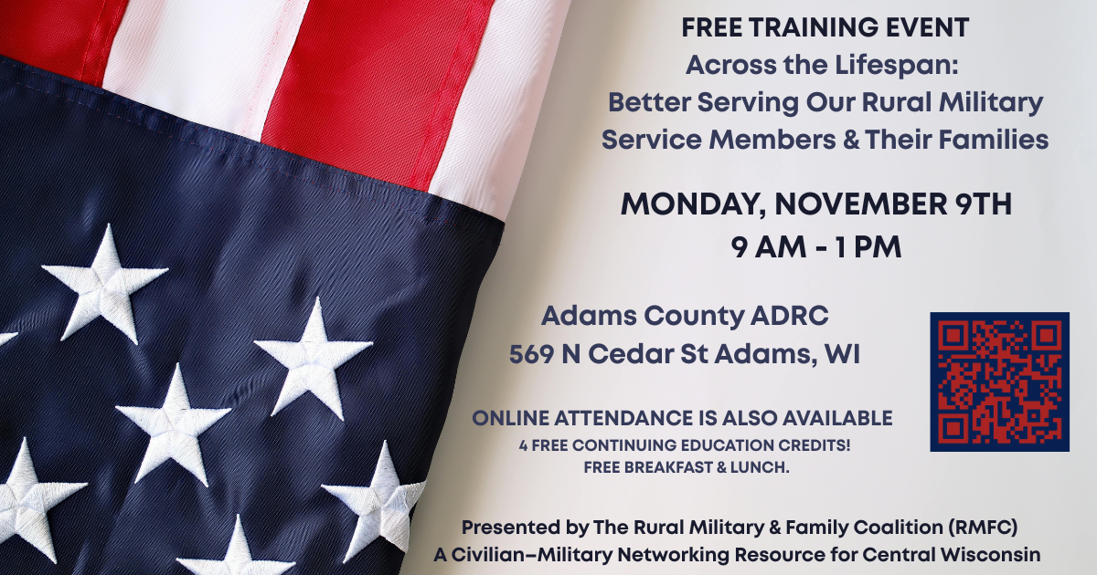 Free Training: Better Serving Our Rural Military Families