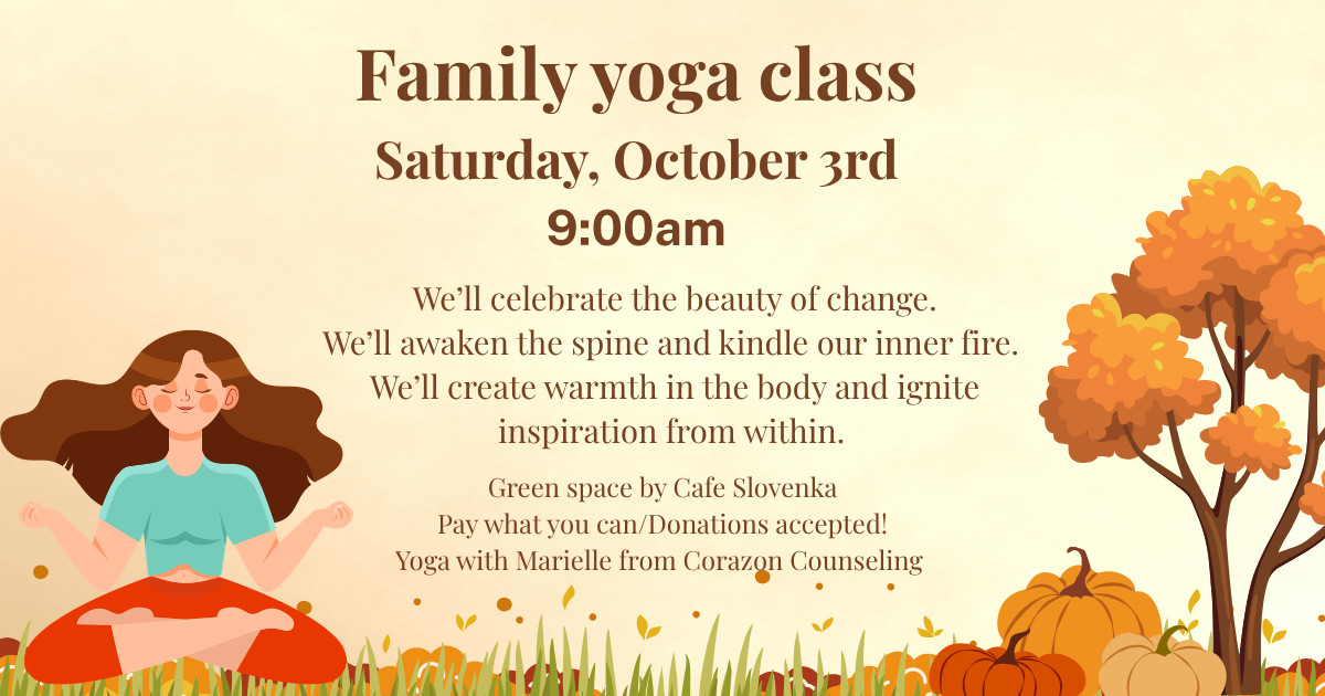 Family Yoga Class with Marielle