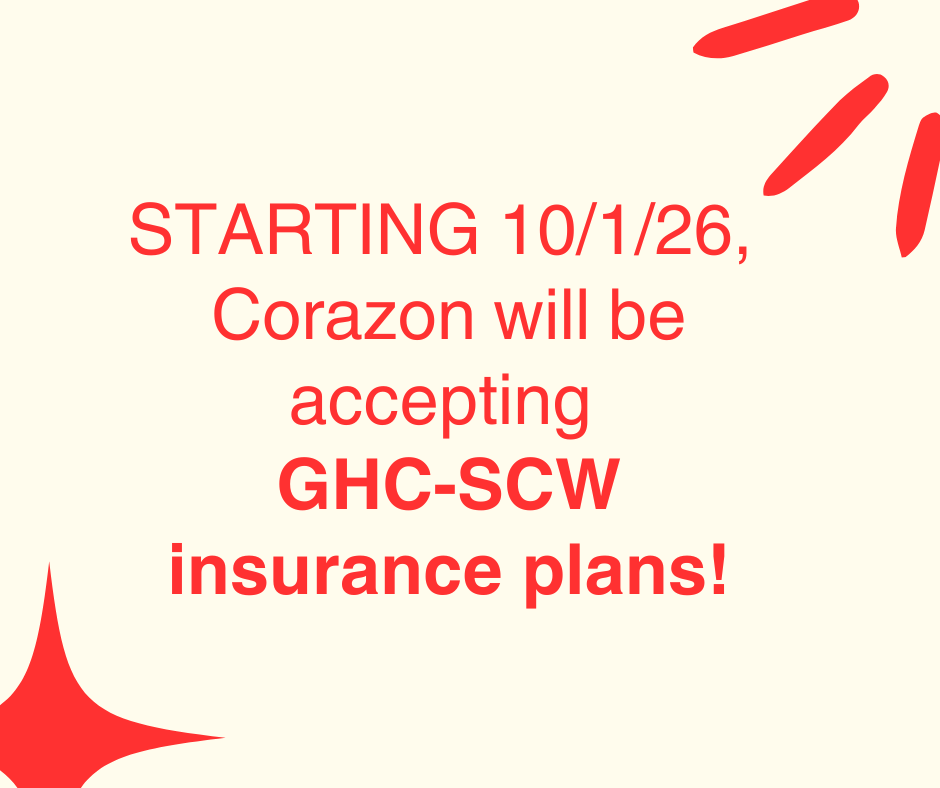 Accepting GHC-SCW Insurance Plans Starting October 1st!
