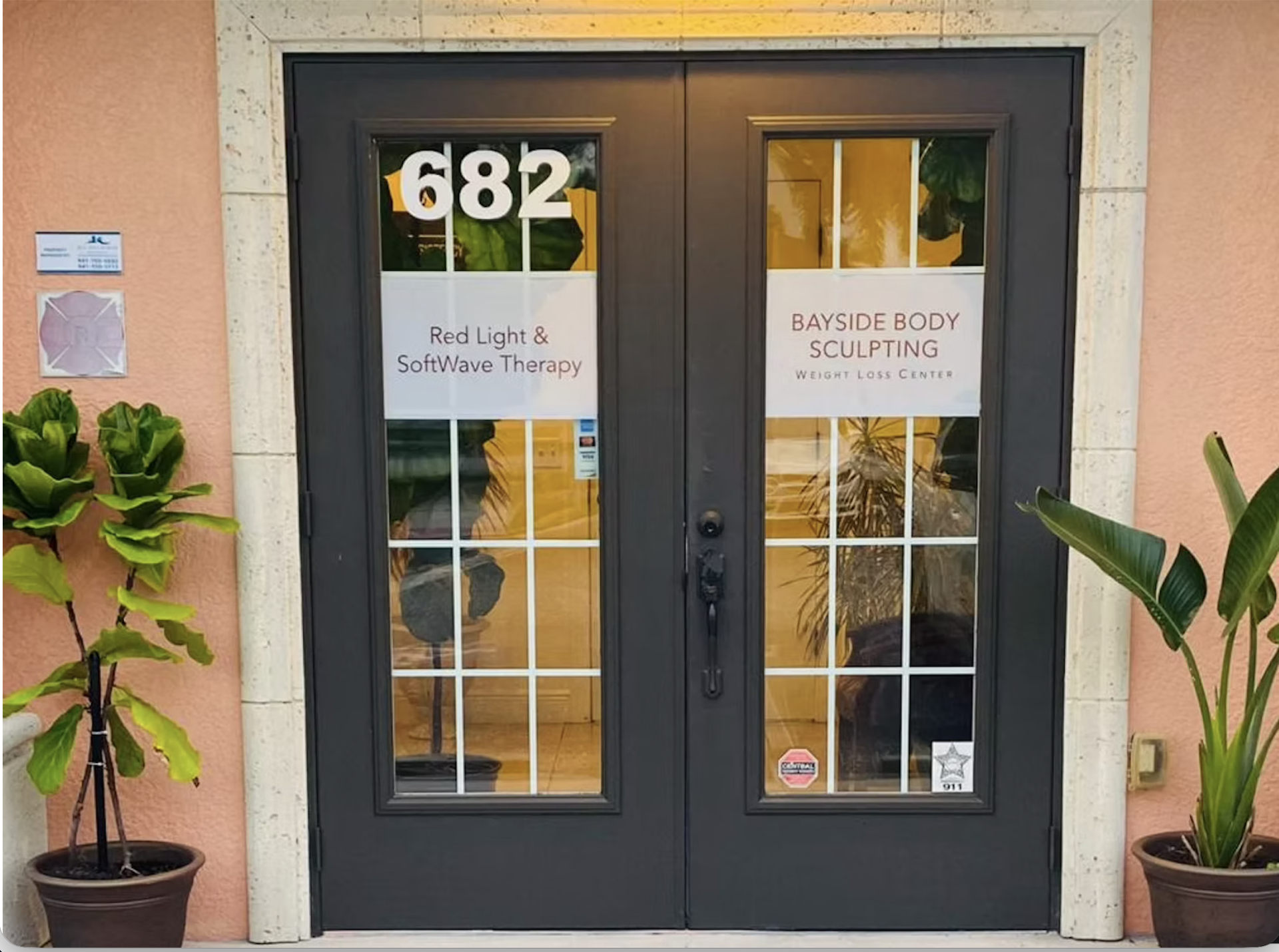 Clinic Entrance Doors