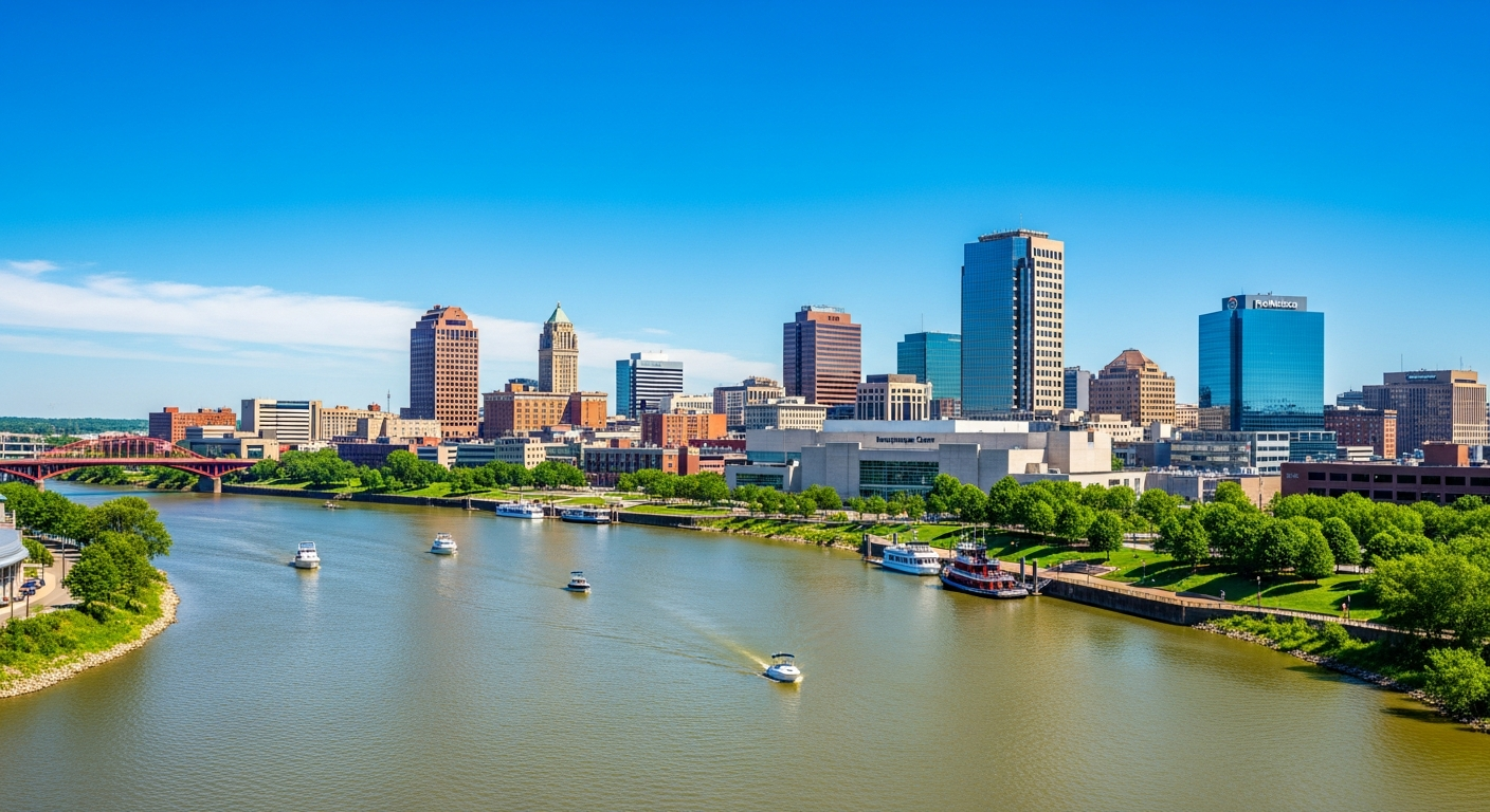 Dayton skyline
