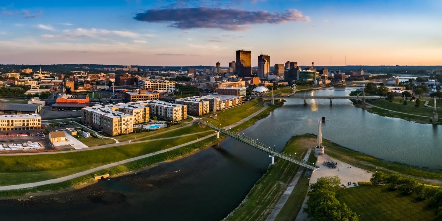 Dayton skyline