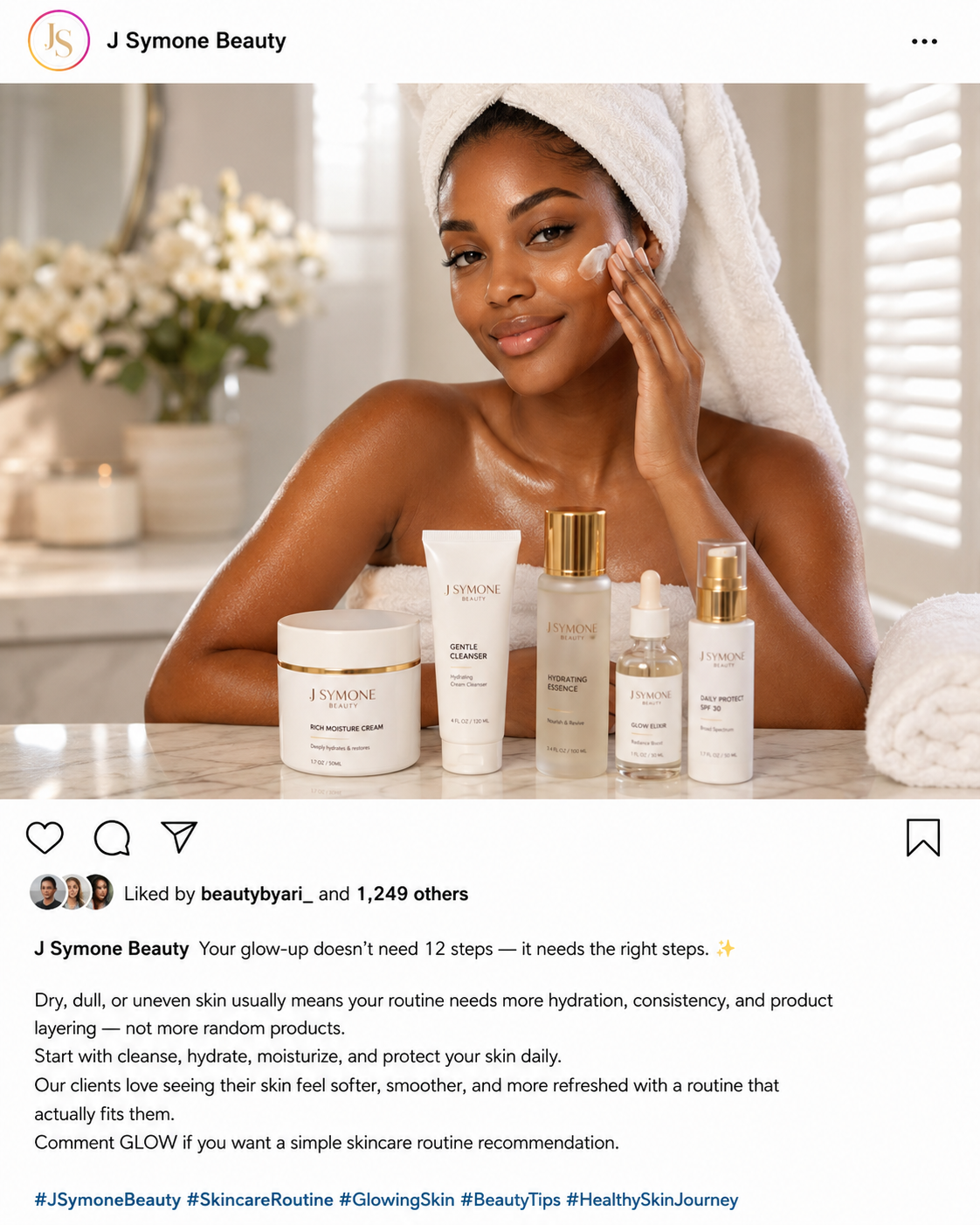 Skincare/beauty woman