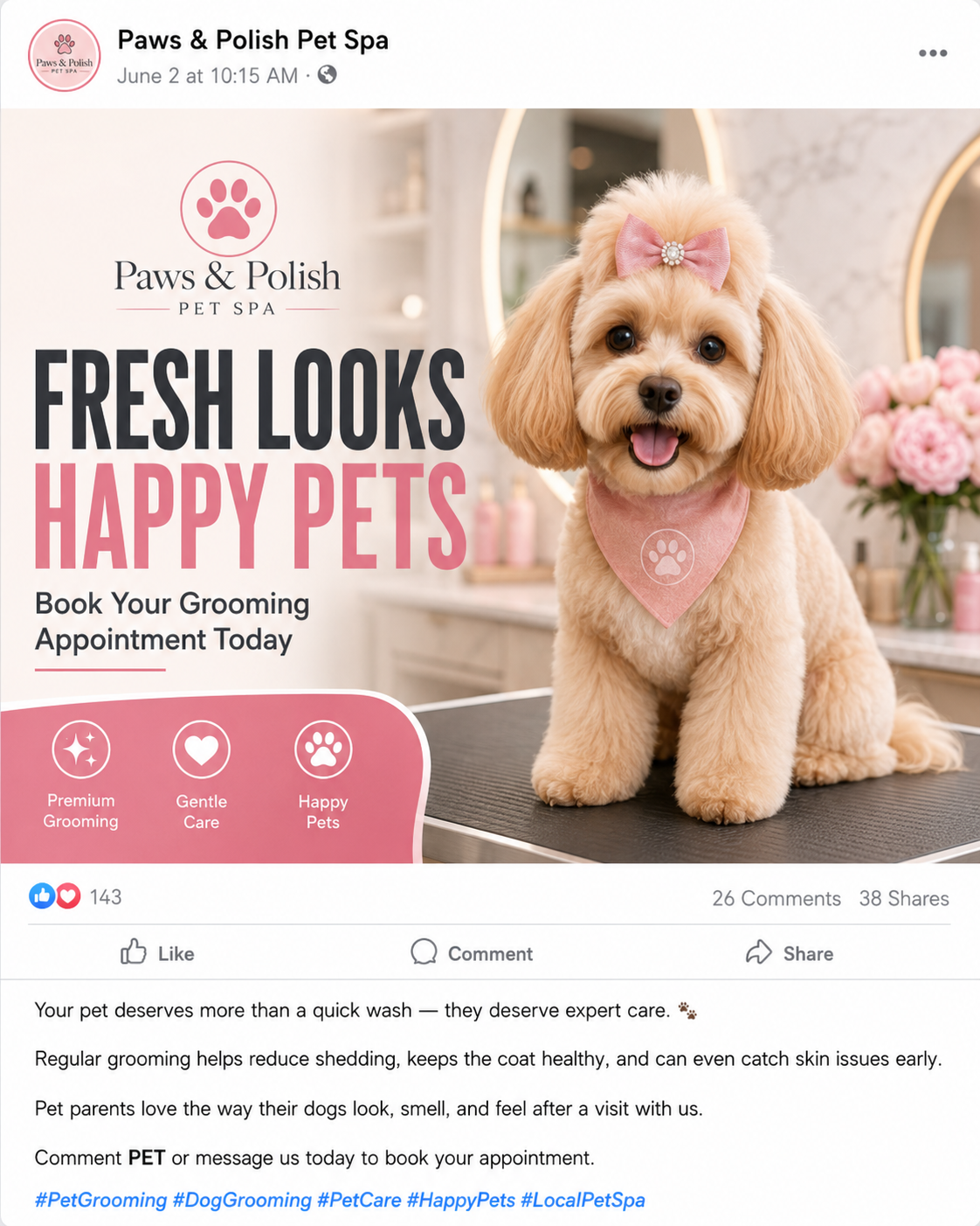 Fresh Looks Happy Pets