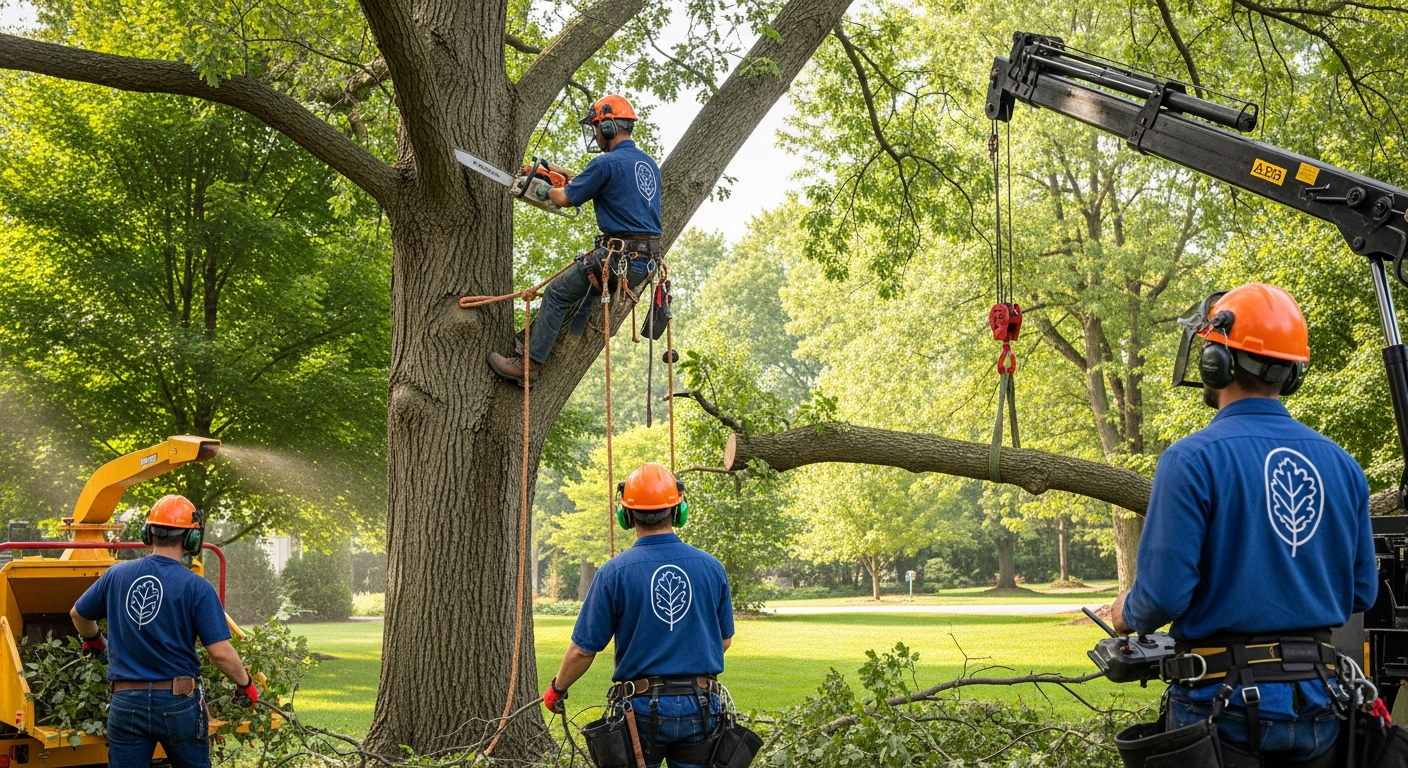 About Glass Cities Tree Service - Our Professional Crew