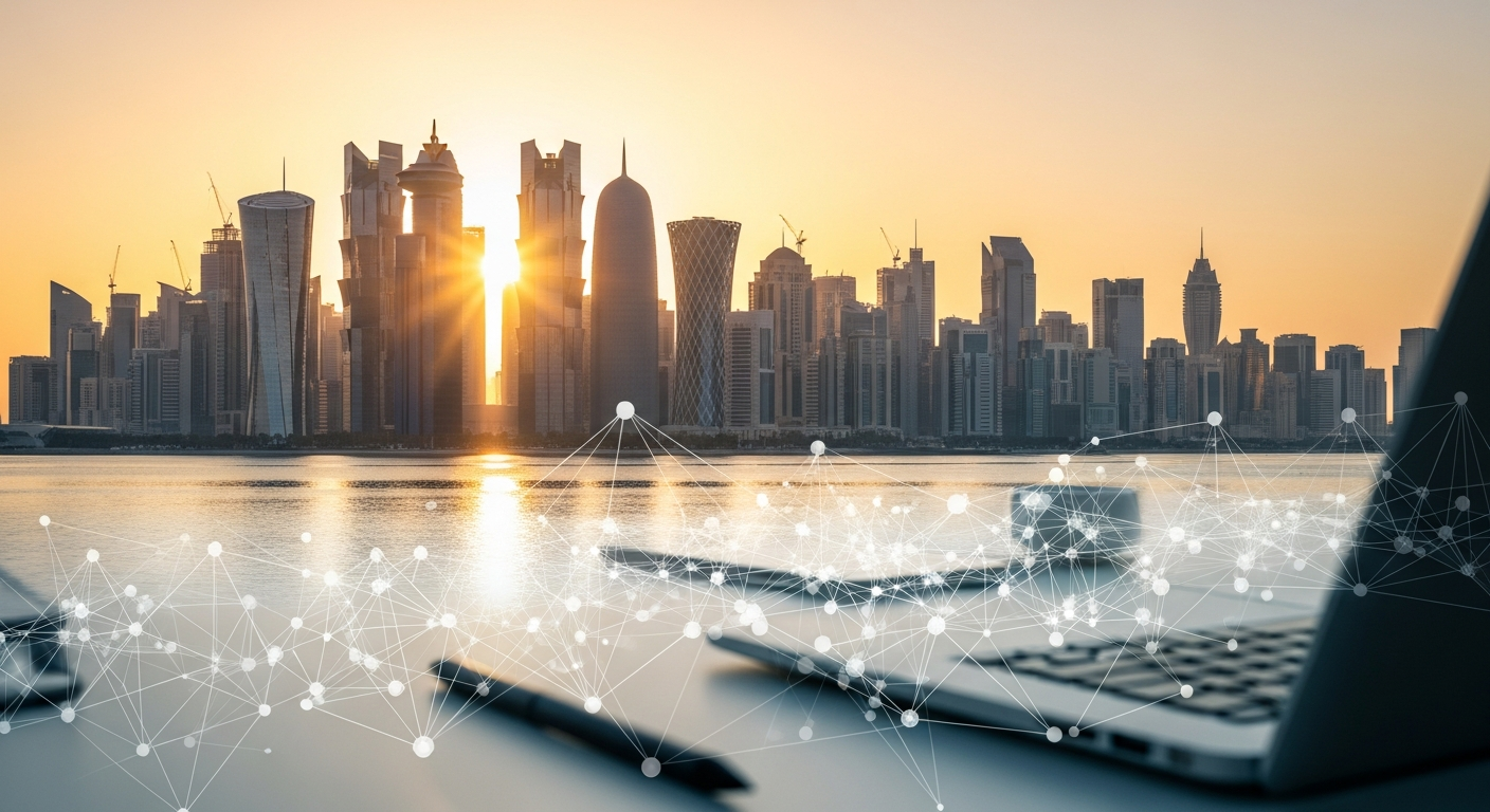 Doha Qatar Skyline