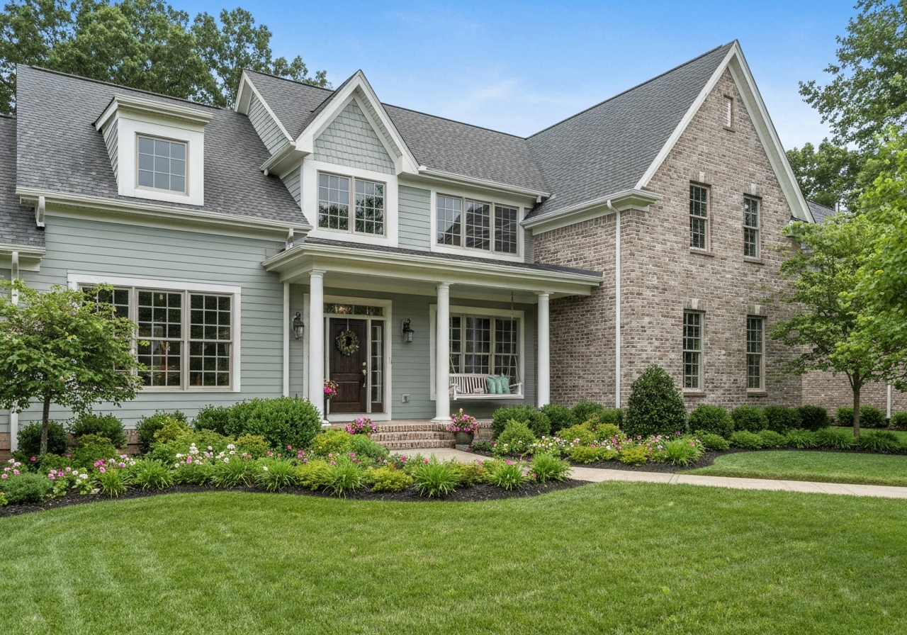 Beautiful home exterior