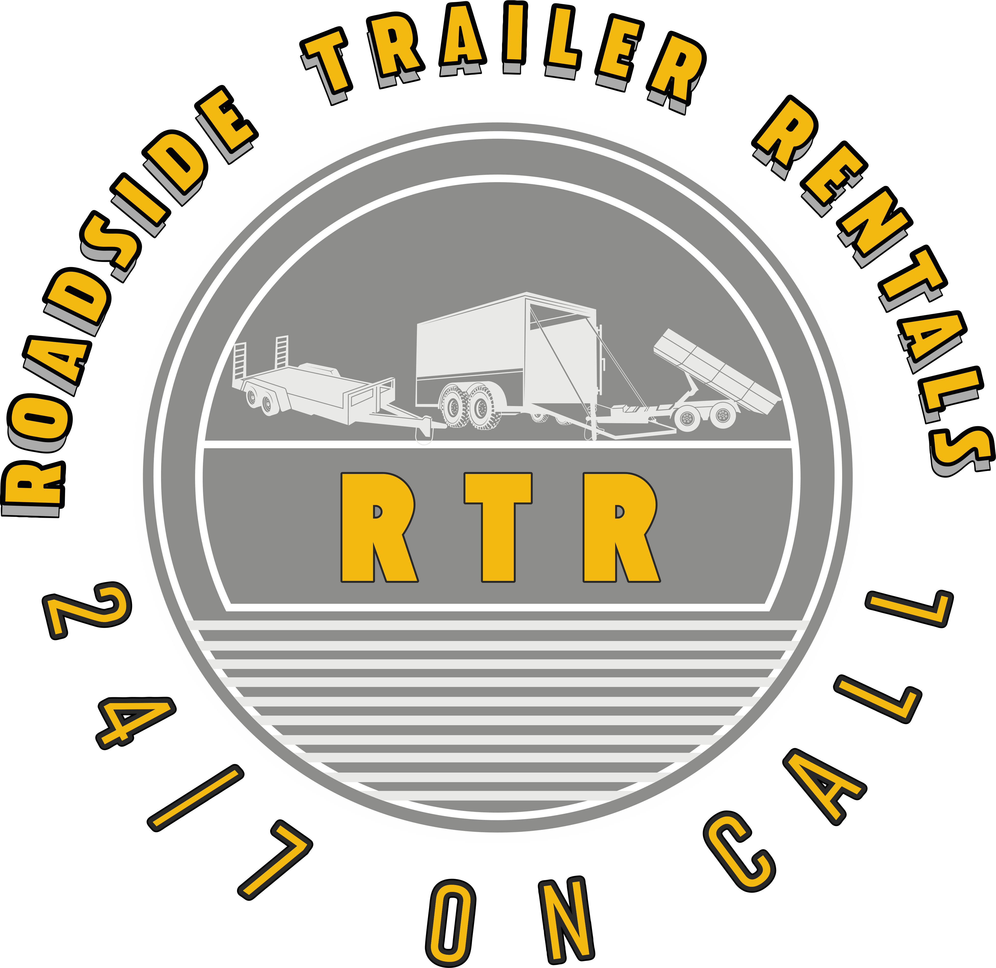 Roadside Trailer Rentals Logo - Premium Trailer Rentals in Oregon