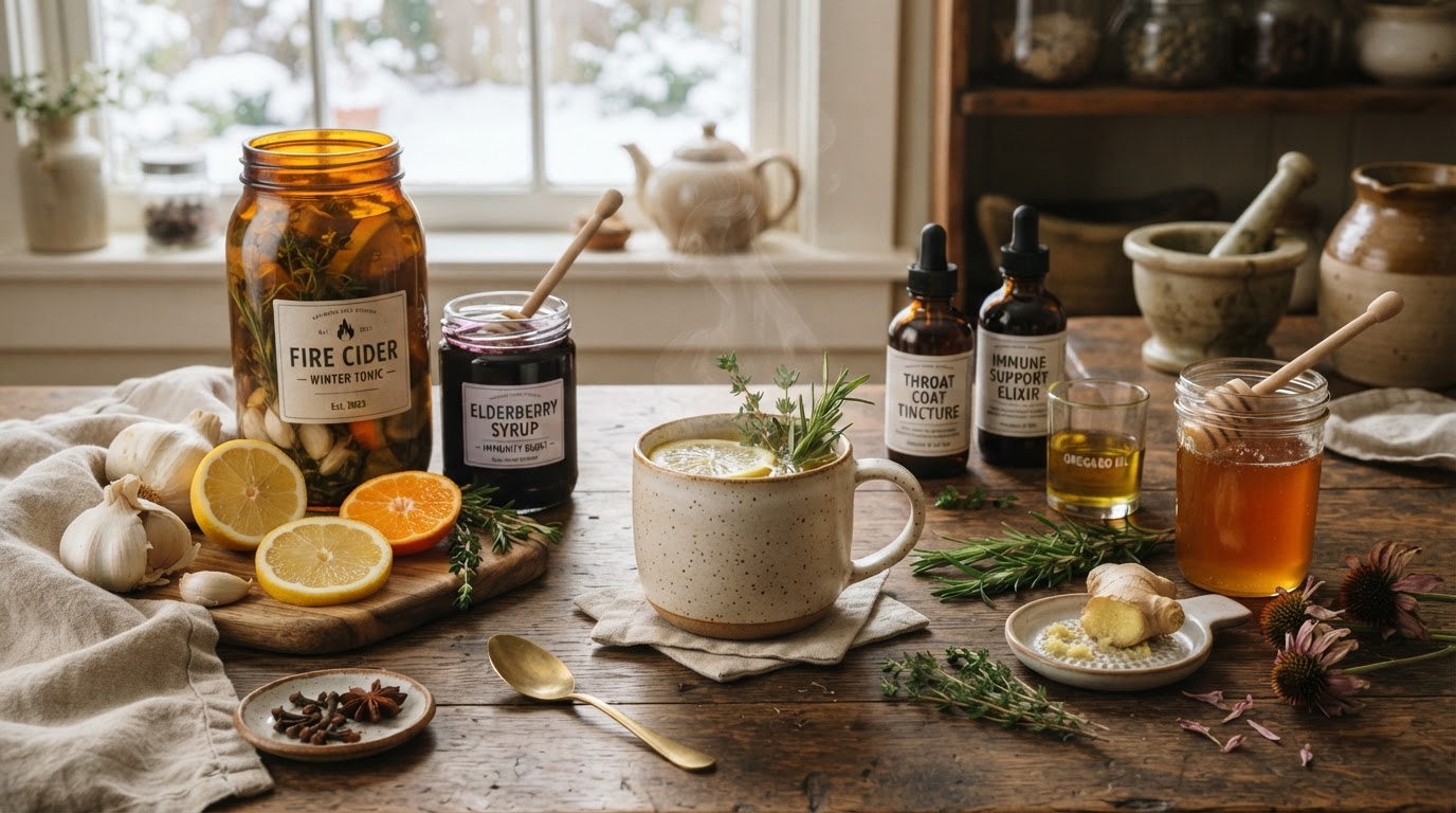 Recipes for Winter and Cold-Busting Remedies