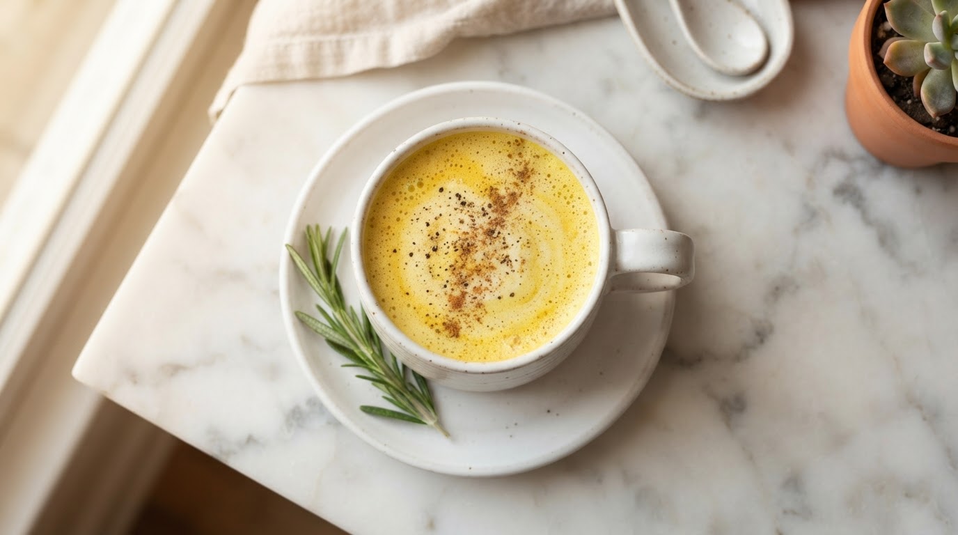 Golden Oat Milk Broth