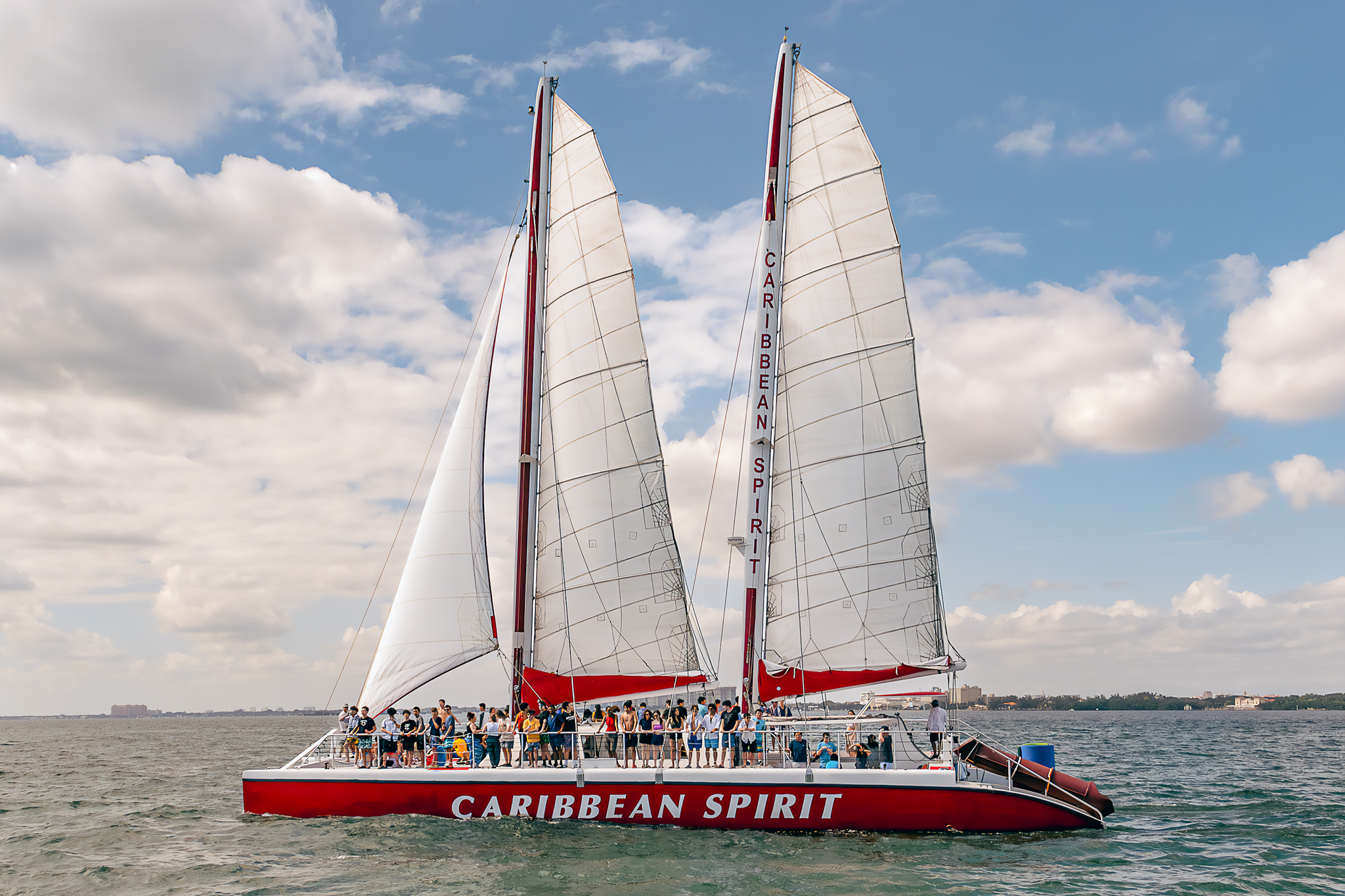 Caribbean Spirit full of passengers