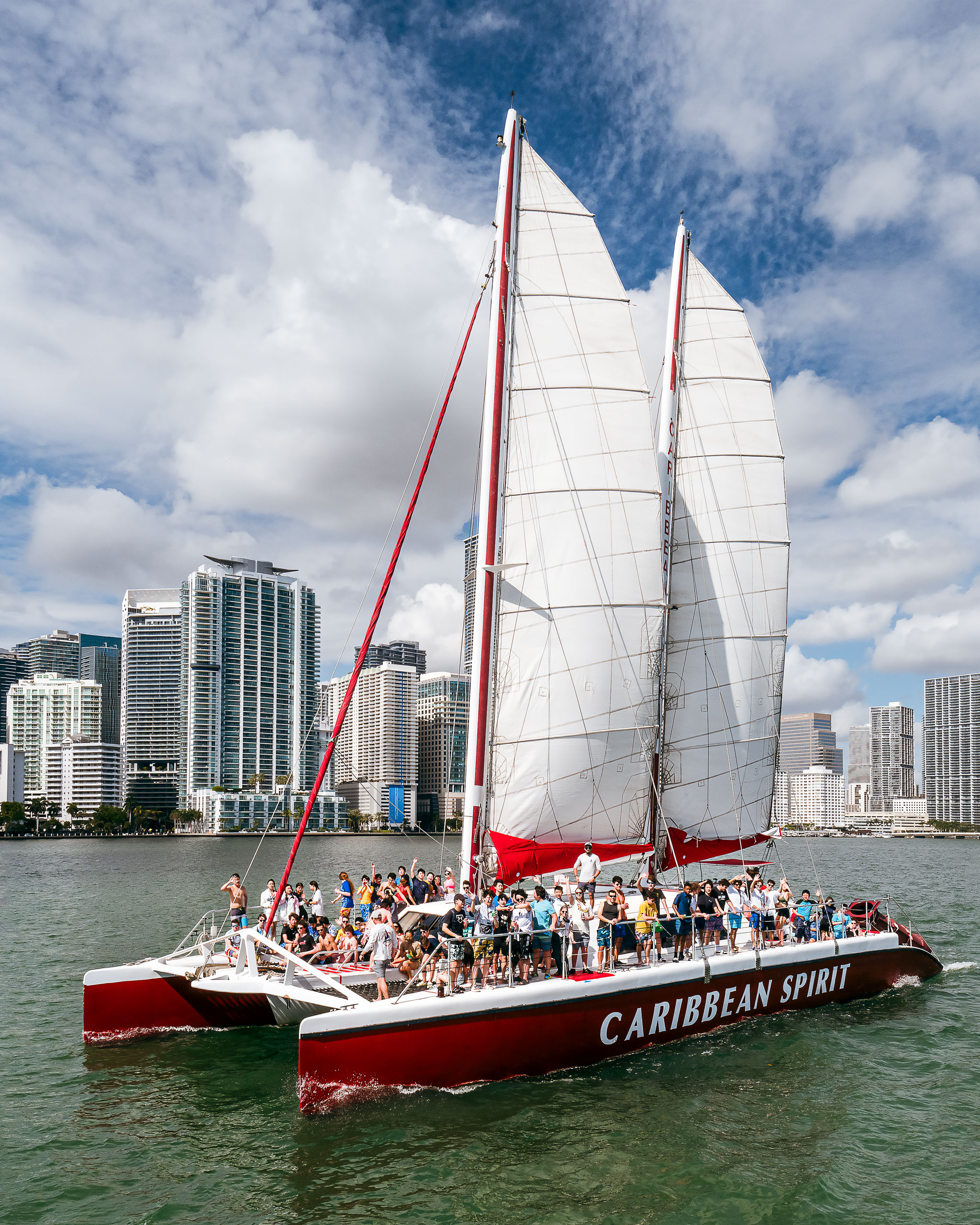 Caribbean Spirit sailing