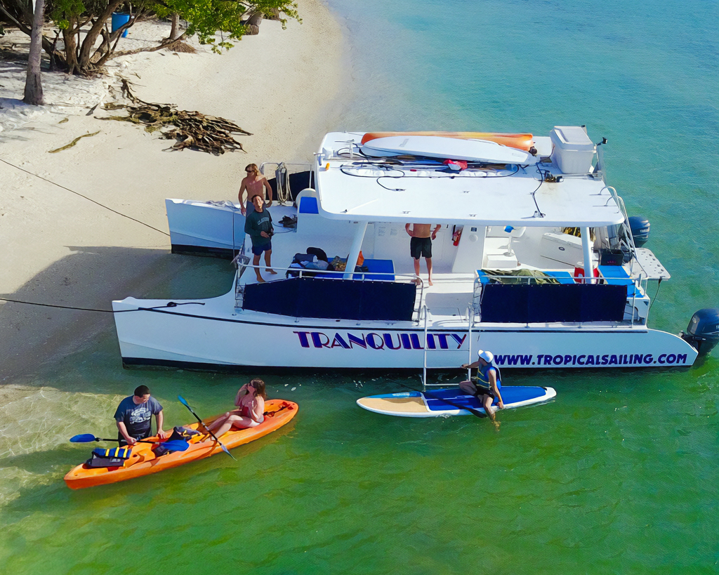 Tranquility power catamaran