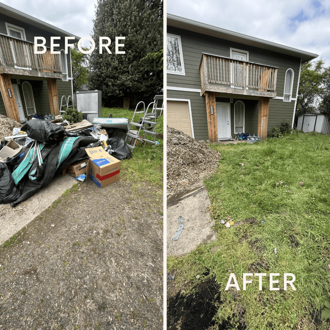 Yard debris removal