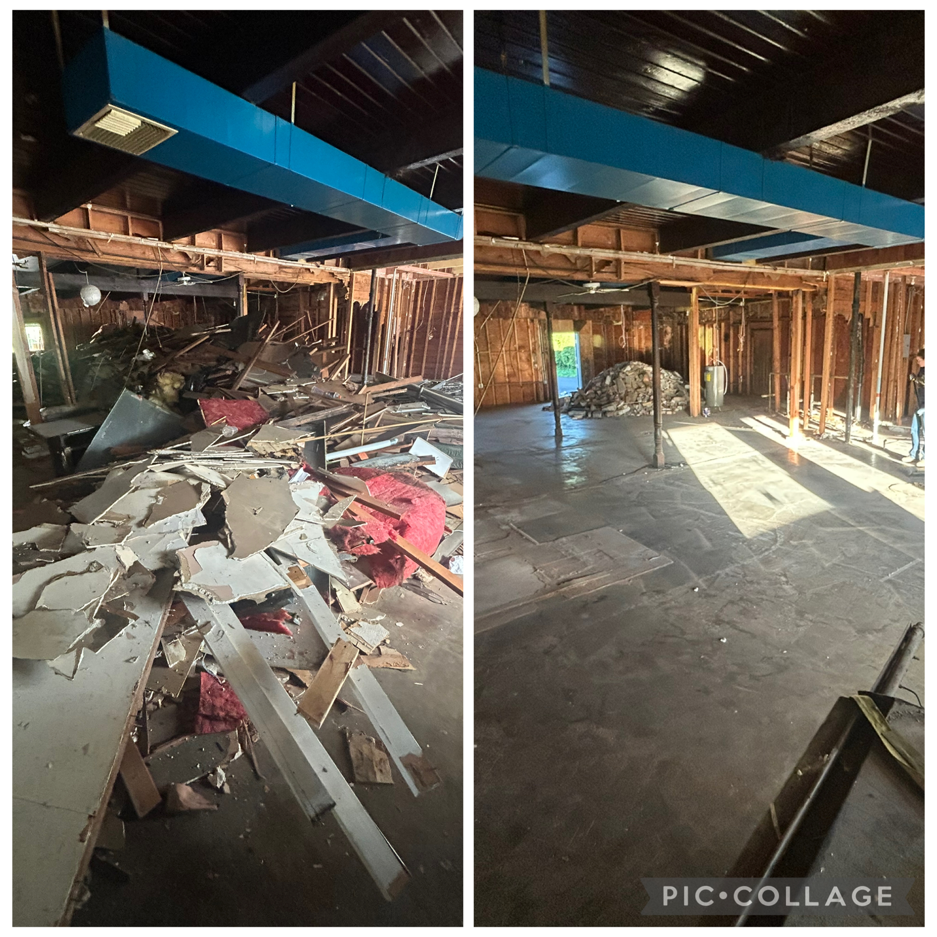Commercial cleanup