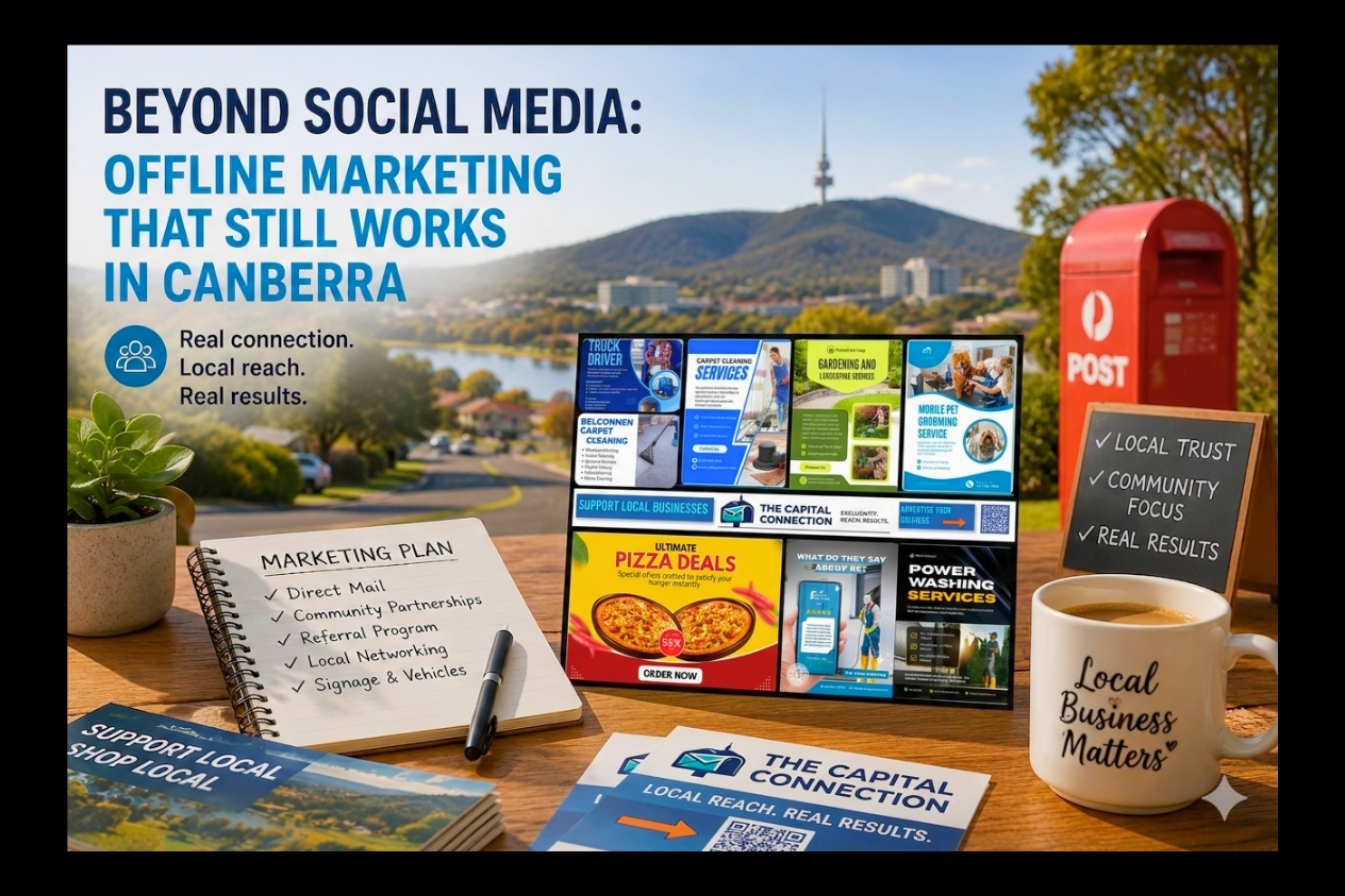Offline Marketing Strategies That Work in Canberra
