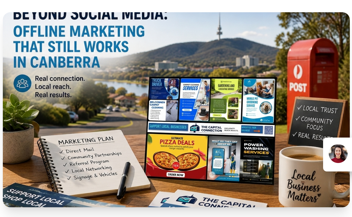 Beyond Social Media: Offline Marketing Strategies That Still Work in Canberra