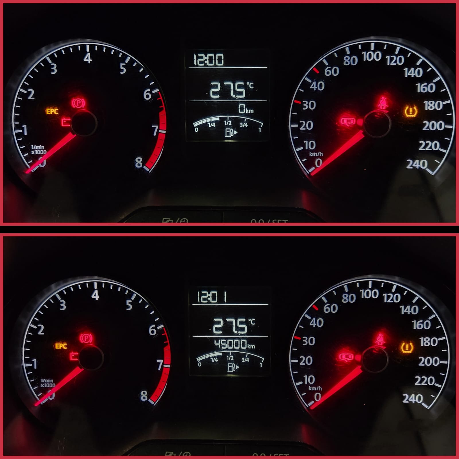 VW Polo Cluster Replacement