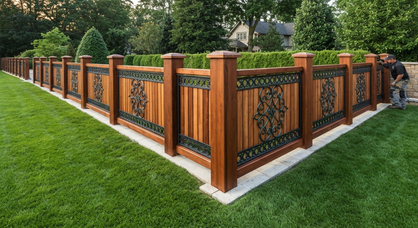 Custom Fence Installation