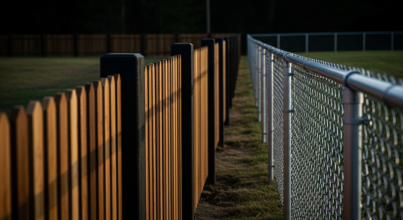 Quality Wood and Chain Link Fencing