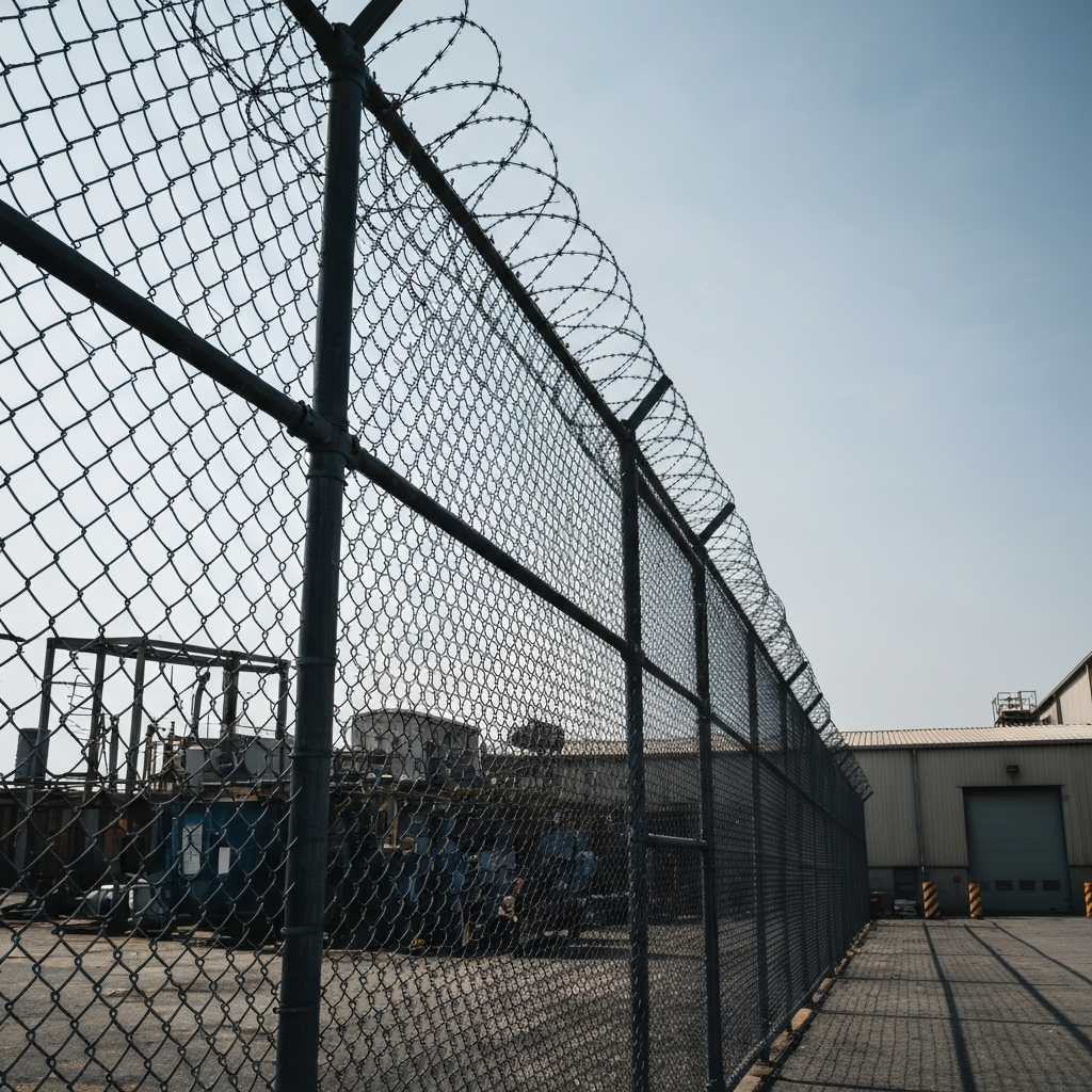 Commercial Security Fence