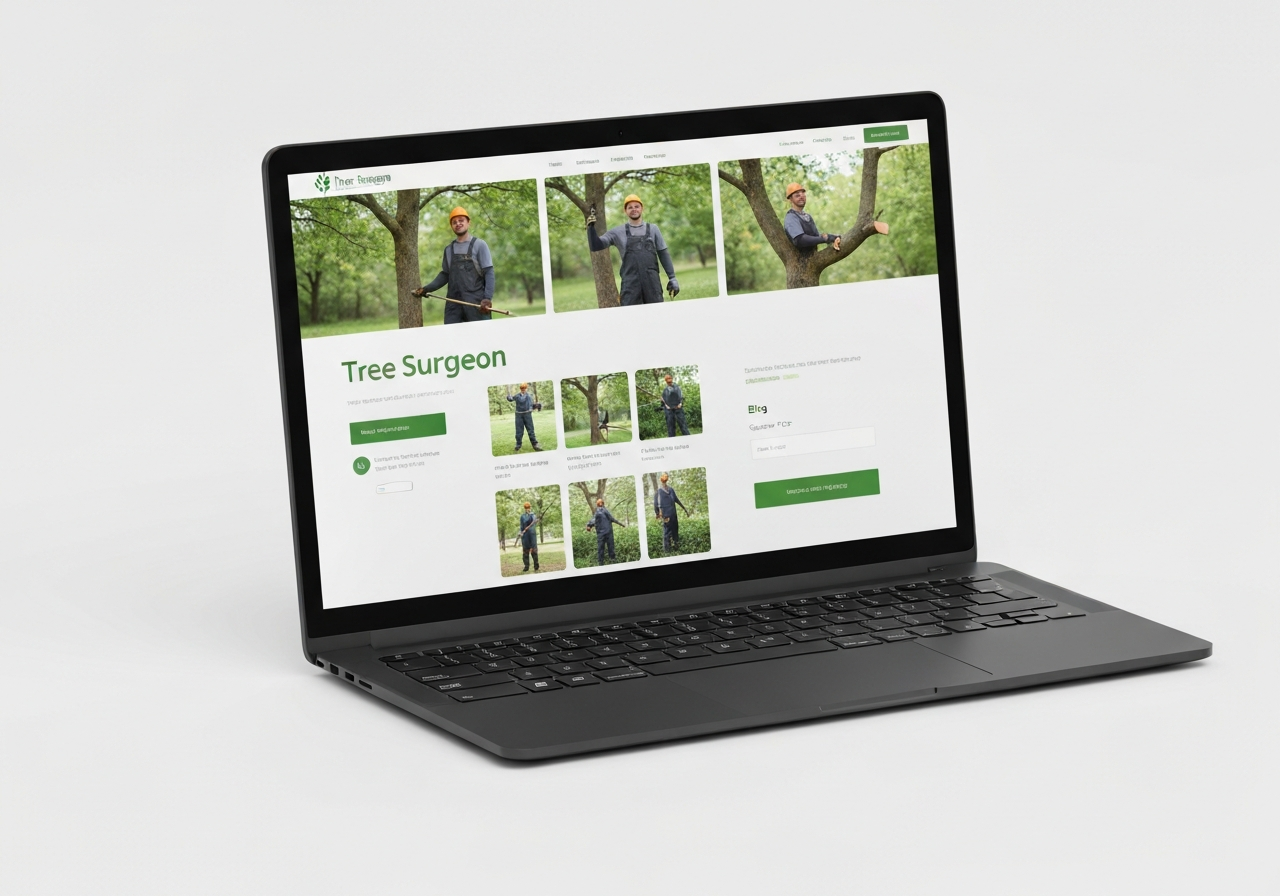 Tree Surgeon Website Design