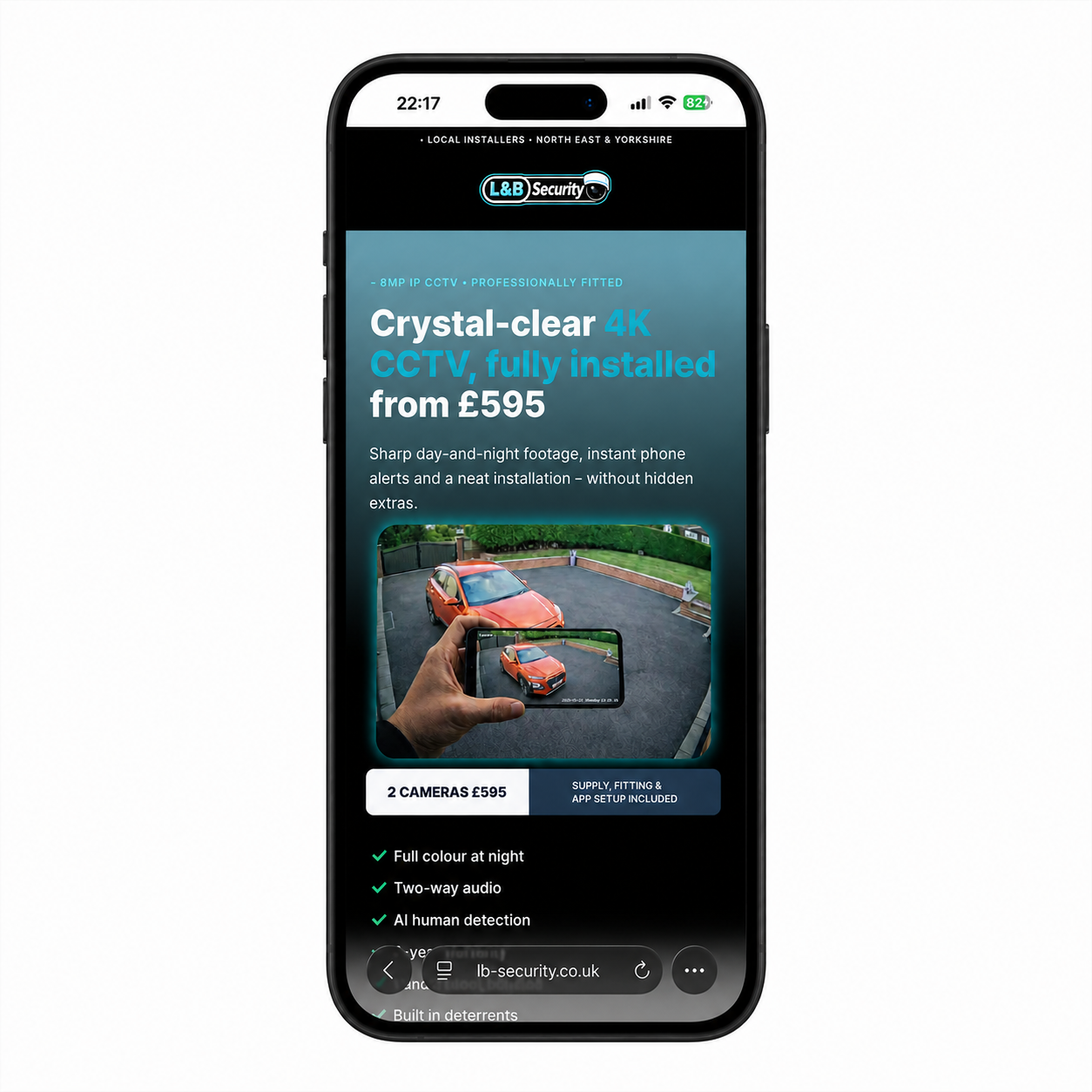 L&B Security Services Website