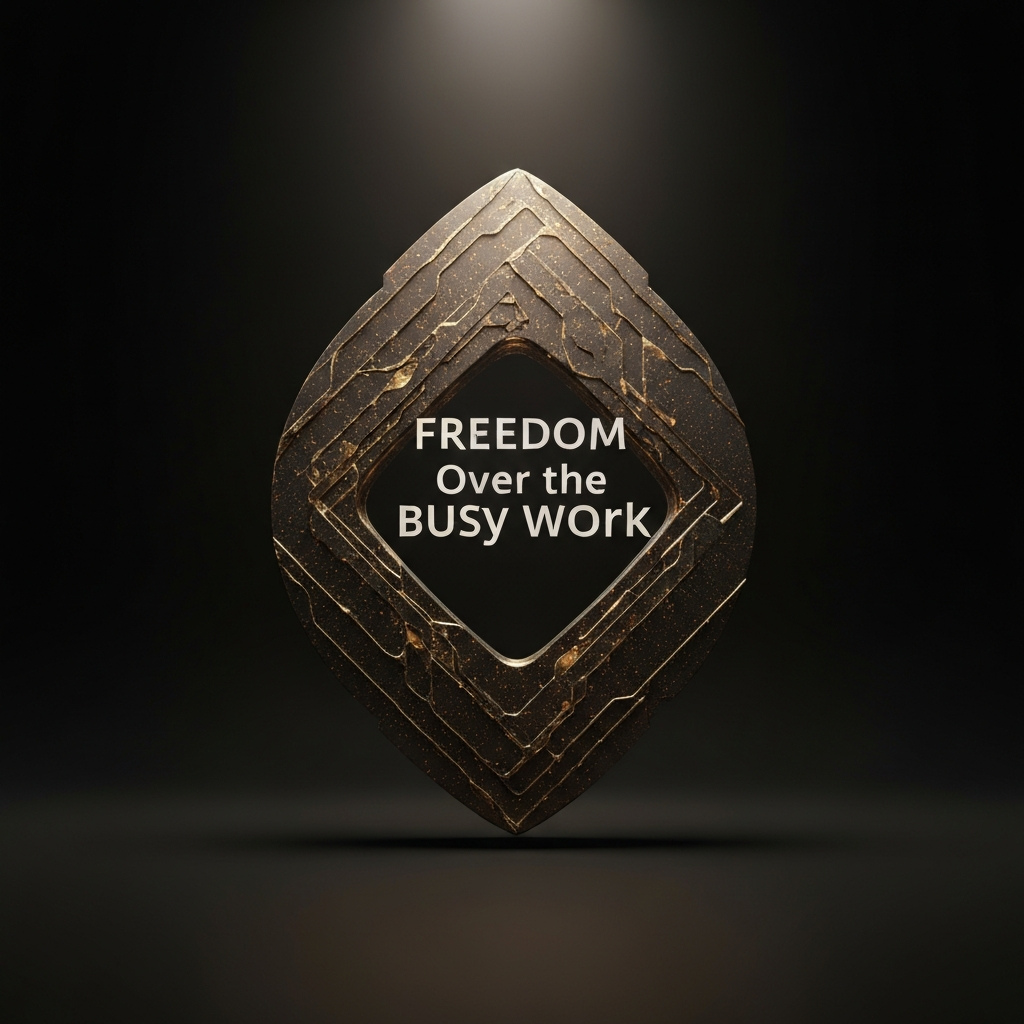 Freedom Over Busy Work