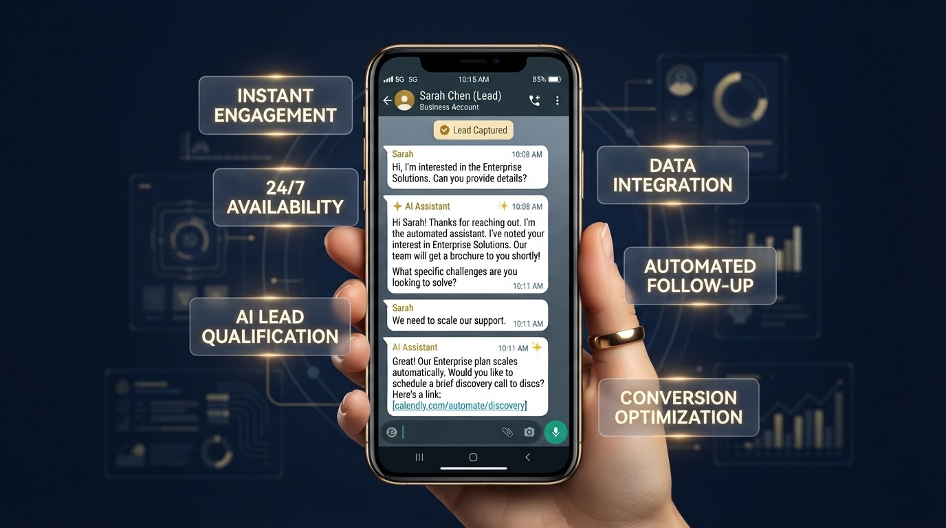Why businesses lose WhatsApp leads every day — and the permanent fix in 48 hours Business losing WhatsApp leads every day and the AI automation fix that recovers them
