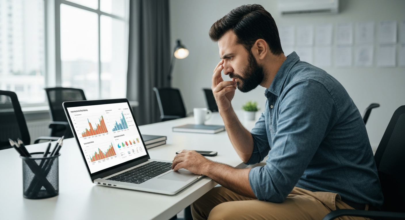 Getting traffic but no enquiries is a conversion problem — not a traffic problem Business owner in Chennai frustrated that website traffic is not generating enquiries