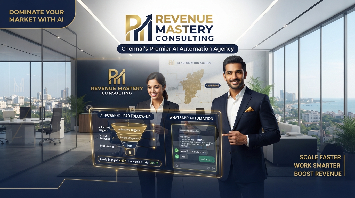 Revenue Mastery Consulting: Chennai's AI Automation Agency for Lead Follow-Up and Business Growth (2026)