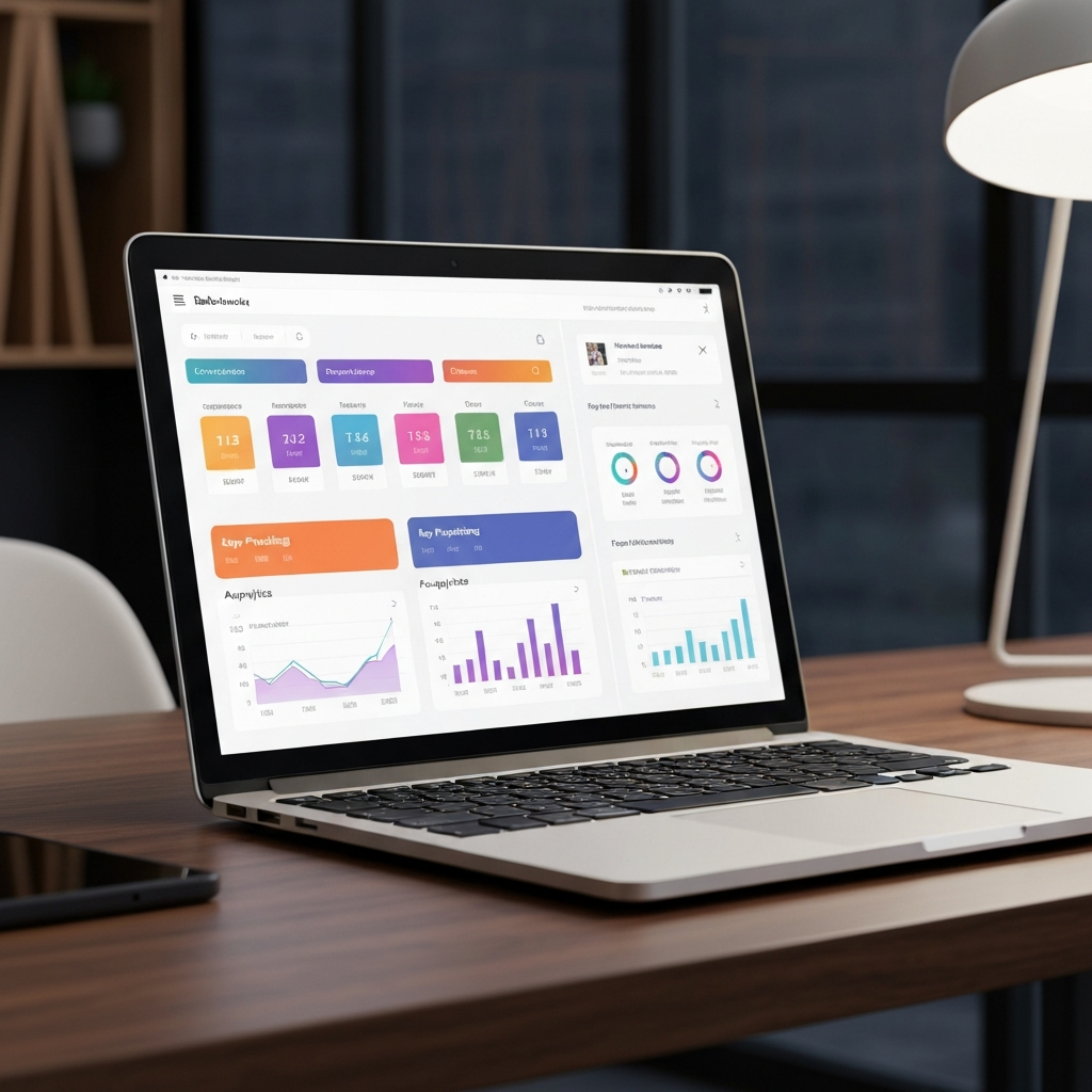 Sales pipeline dashboard tracking automated leads