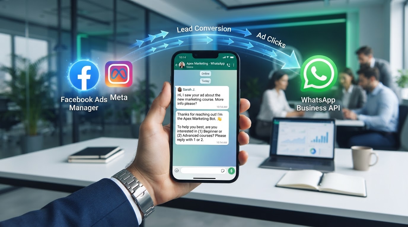 How to Convert Facebook Ad Leads with WhatsApp in Under 5 Minutes