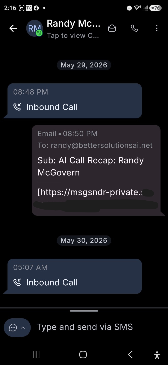 Conversation View