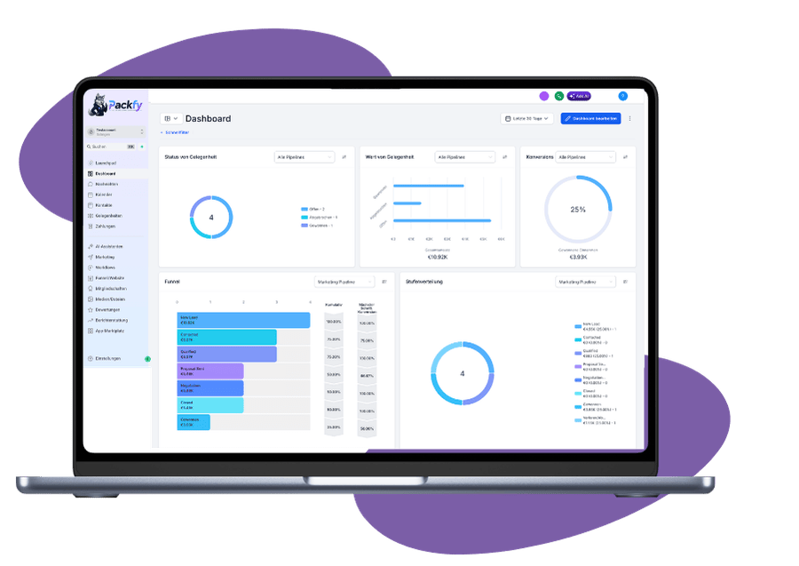 Packfy Dashboard