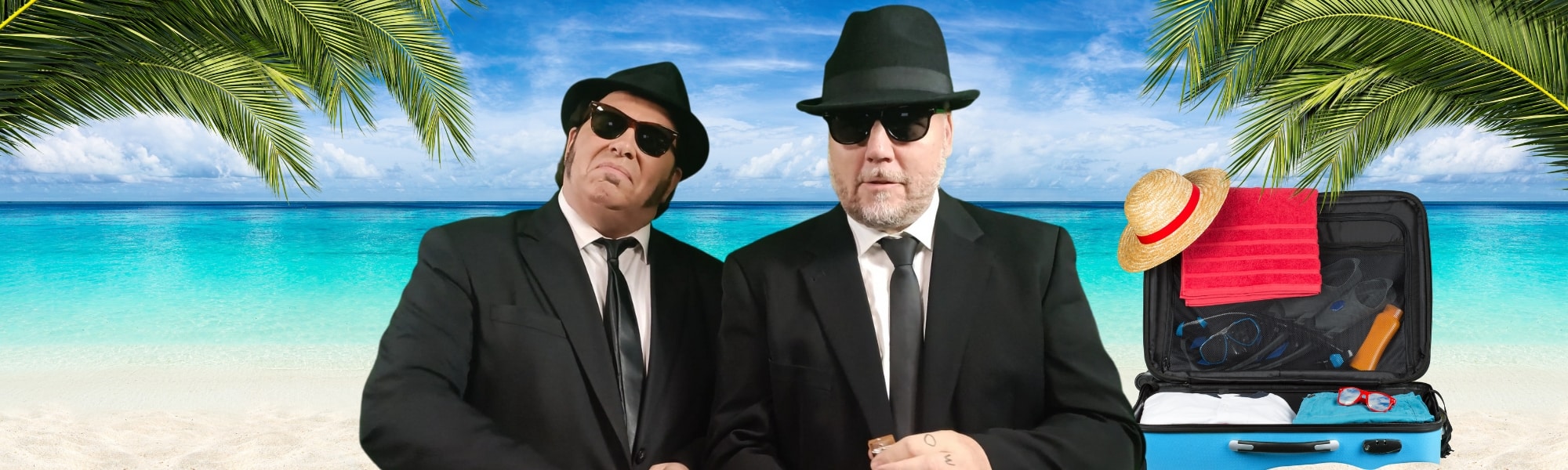 Big Blue Blues Brothers Show für Hotels und Resorts