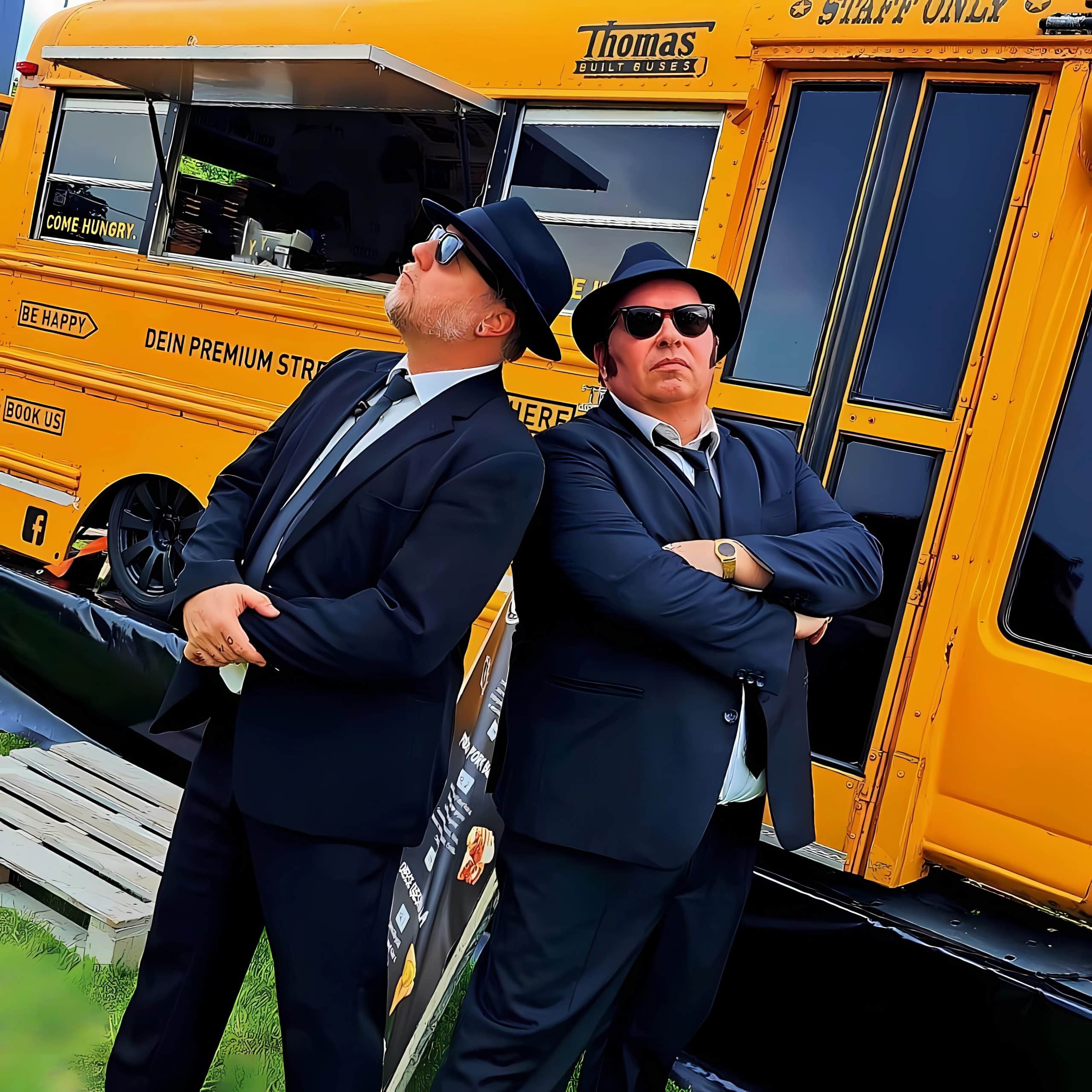 Big Blue Blues Brothers Show funktioniert auf Events