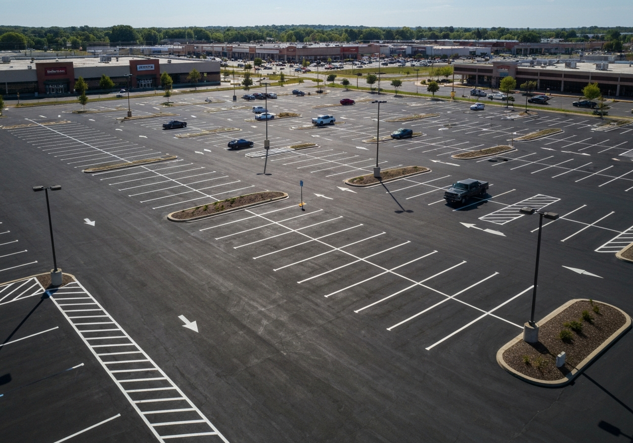 Parking Space Striping