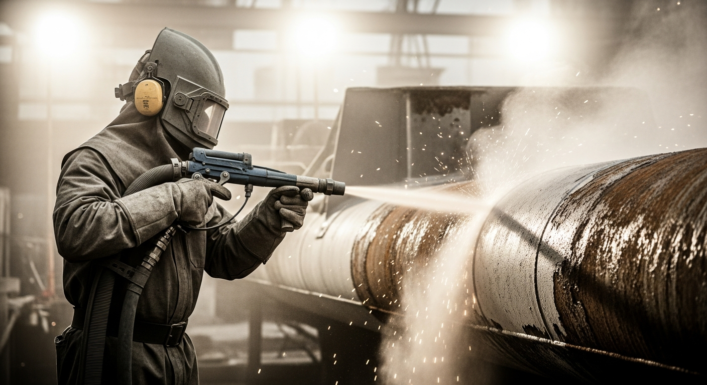 Sandblasting services in San Bernardino County