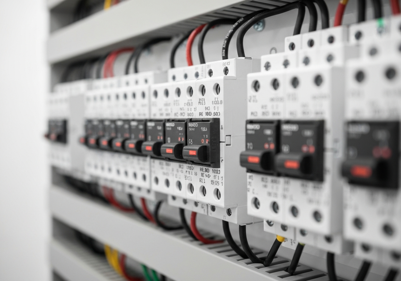 Modern RCBO Switchboard