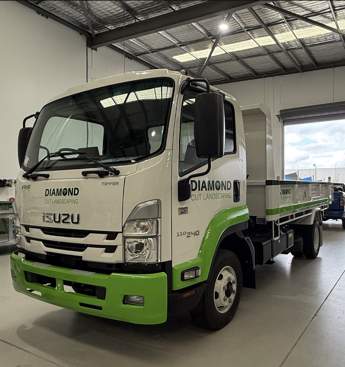 Diamond Cut Landscaping Truck