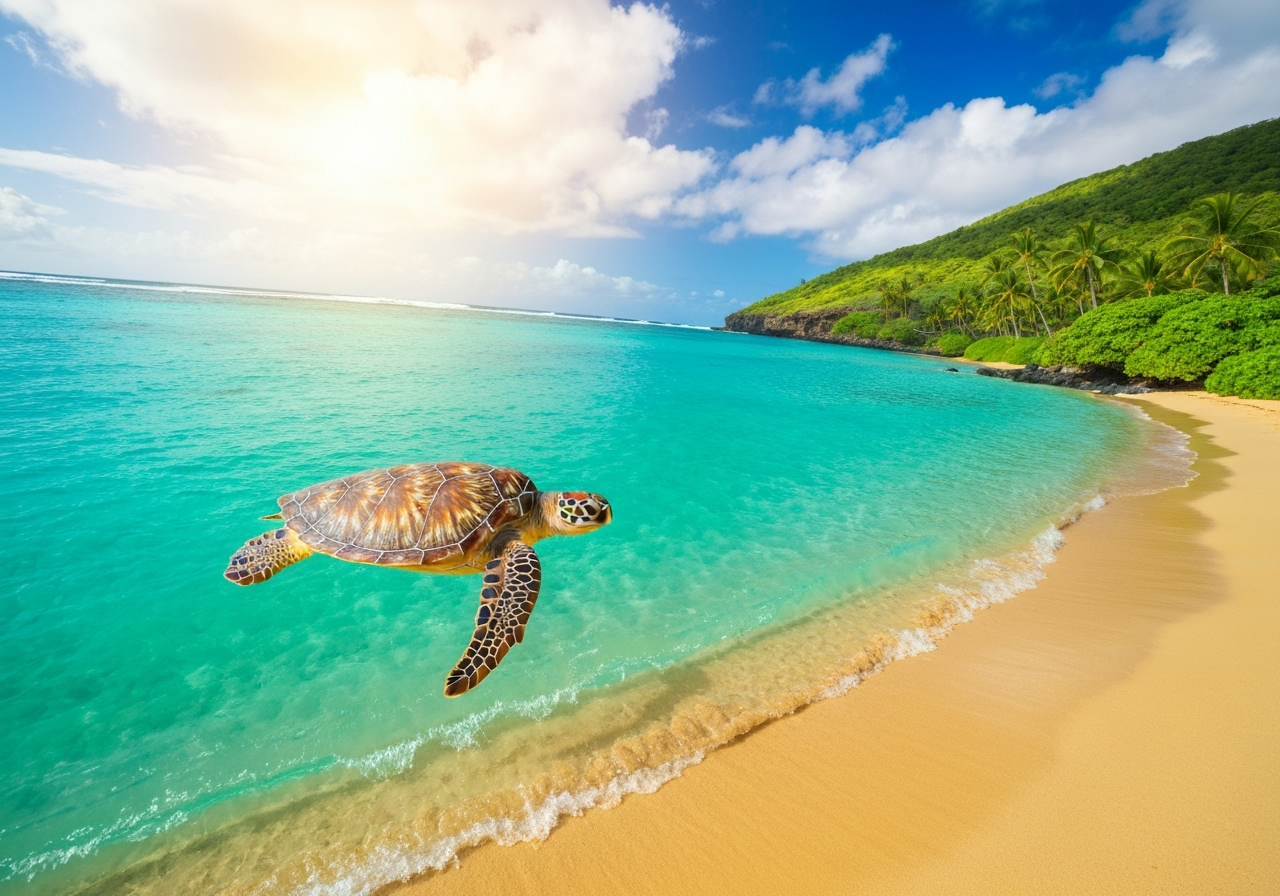 Hawaiian Sea Turtle