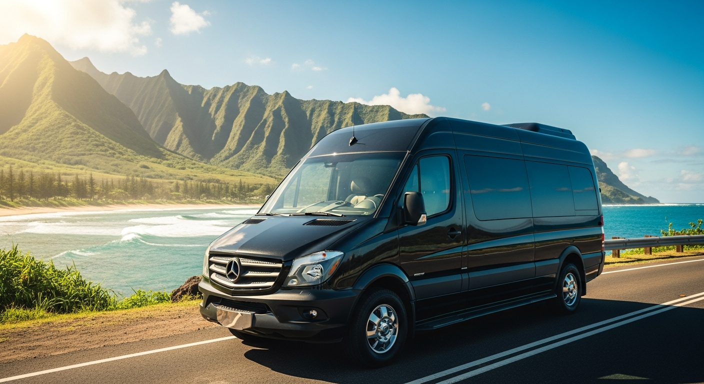 Luxury Sprinter Van in Hawaii
