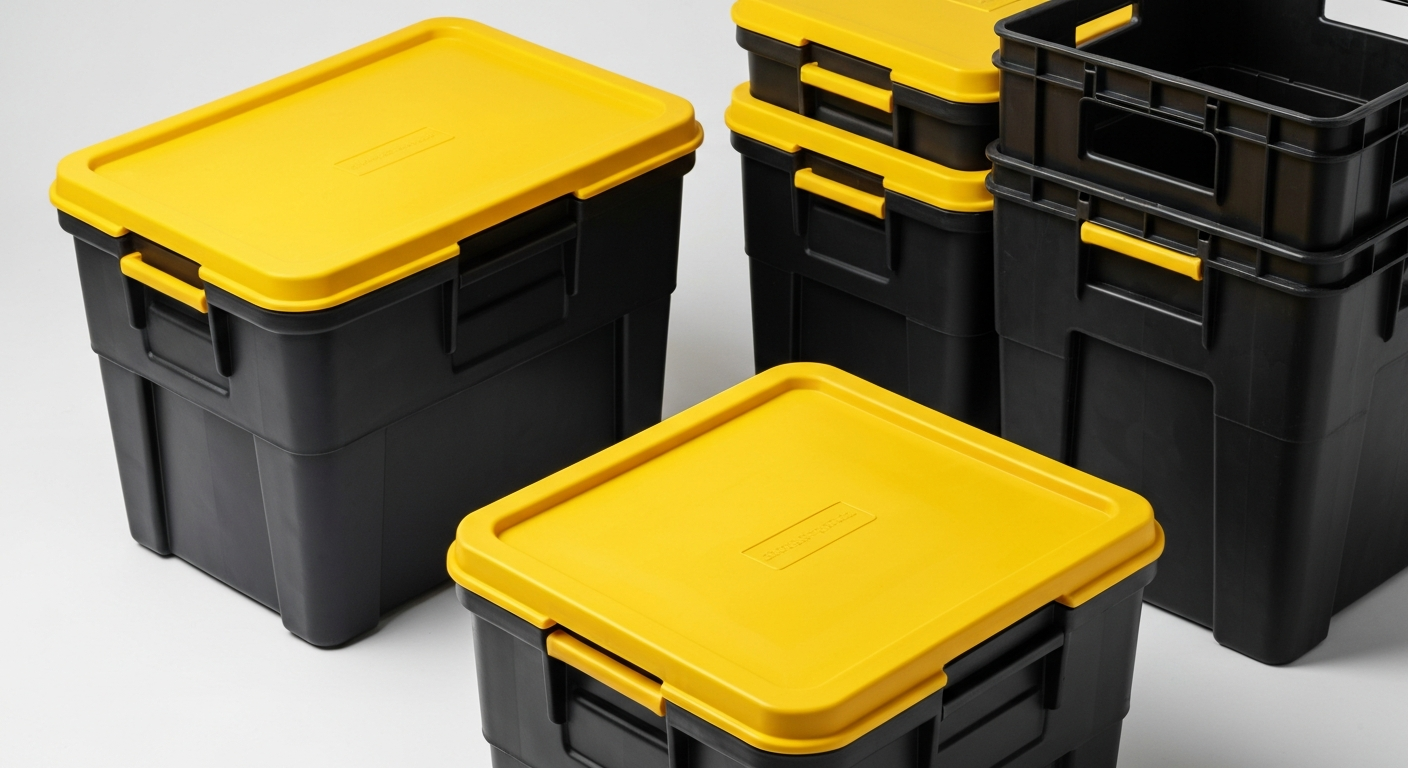 Heavy Duty Stackable Totes