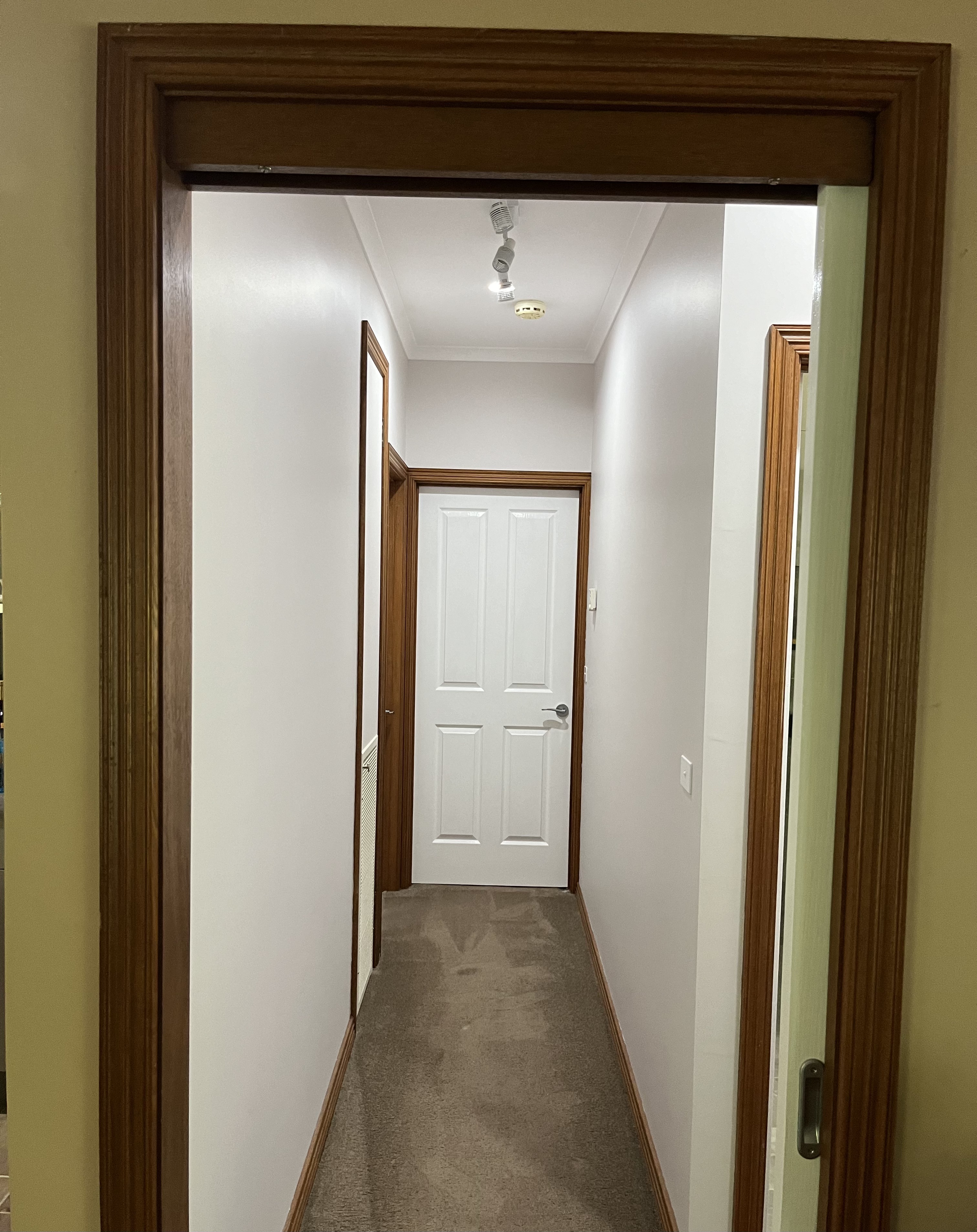 Bright hallway after Redilight