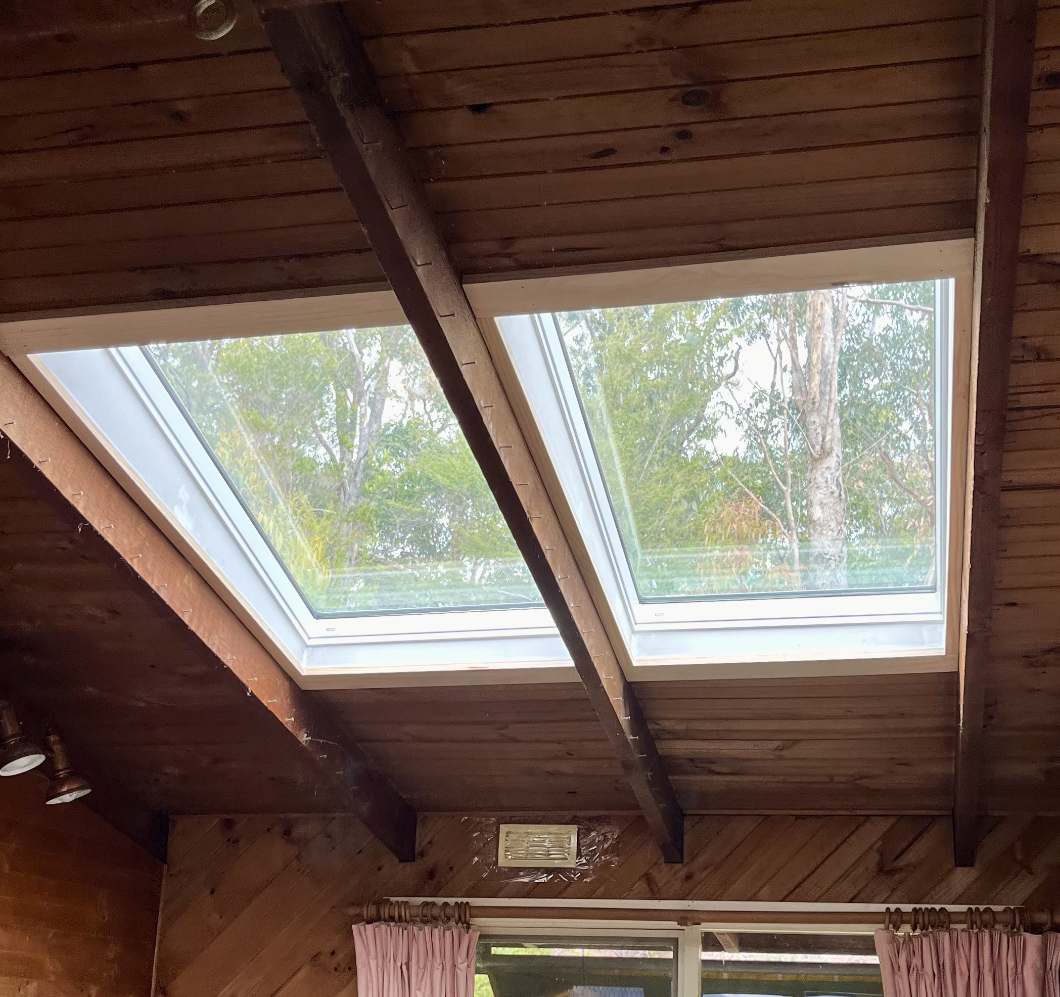 Double Skylight Setup