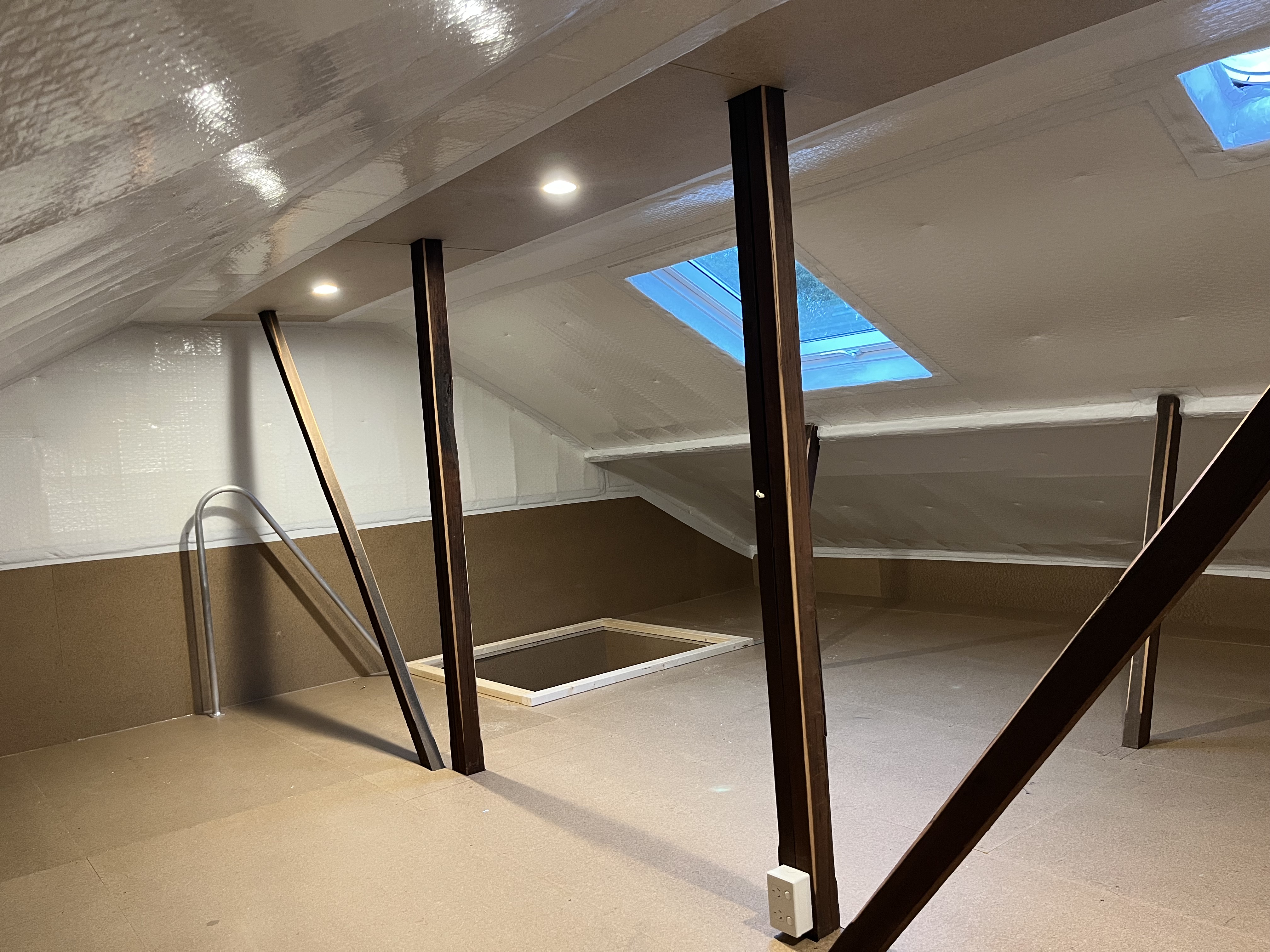 Clean Attic Storage