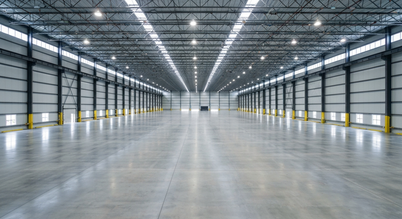Hallenreinigung und Industrieböden