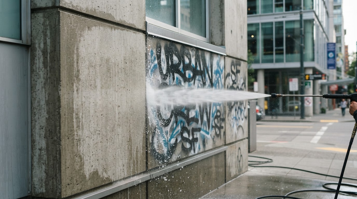 Graffitientfernung erklärt: Verfahren, Werterhalt & Prävention (2026)