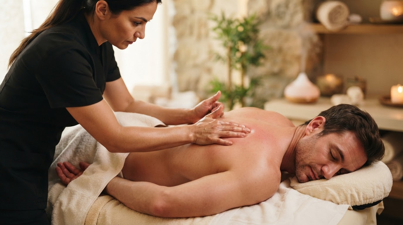 First massage experience at a wellness centre in Vaughan